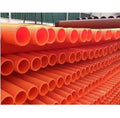 DWC HDPE Pipe 120mm OD/103.5mm ID – Orange (6 Metre Length)